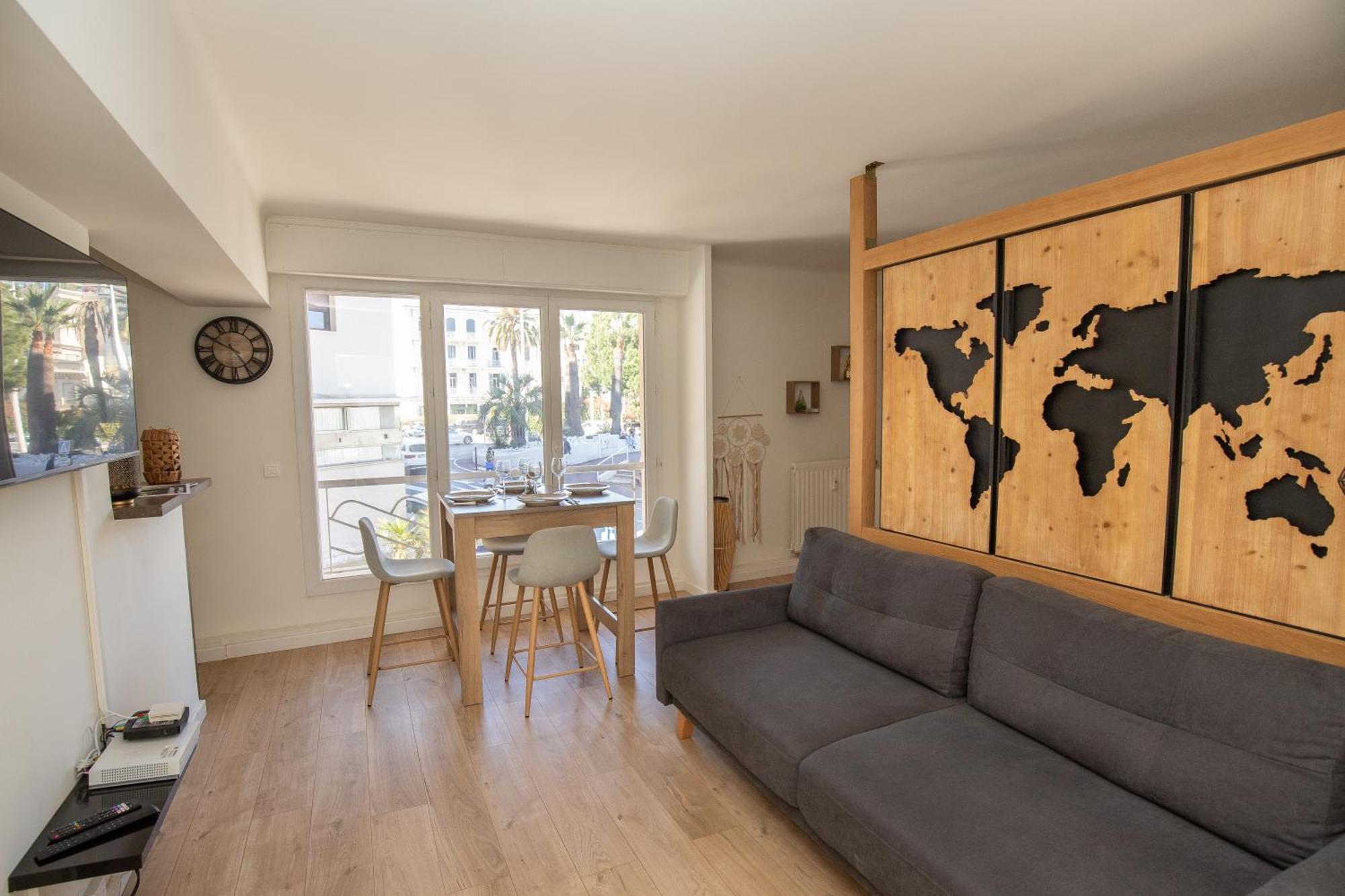 La Chic Riviera - Clim - Wifi - Croisette Lägenhet Cannes Exteriör bild